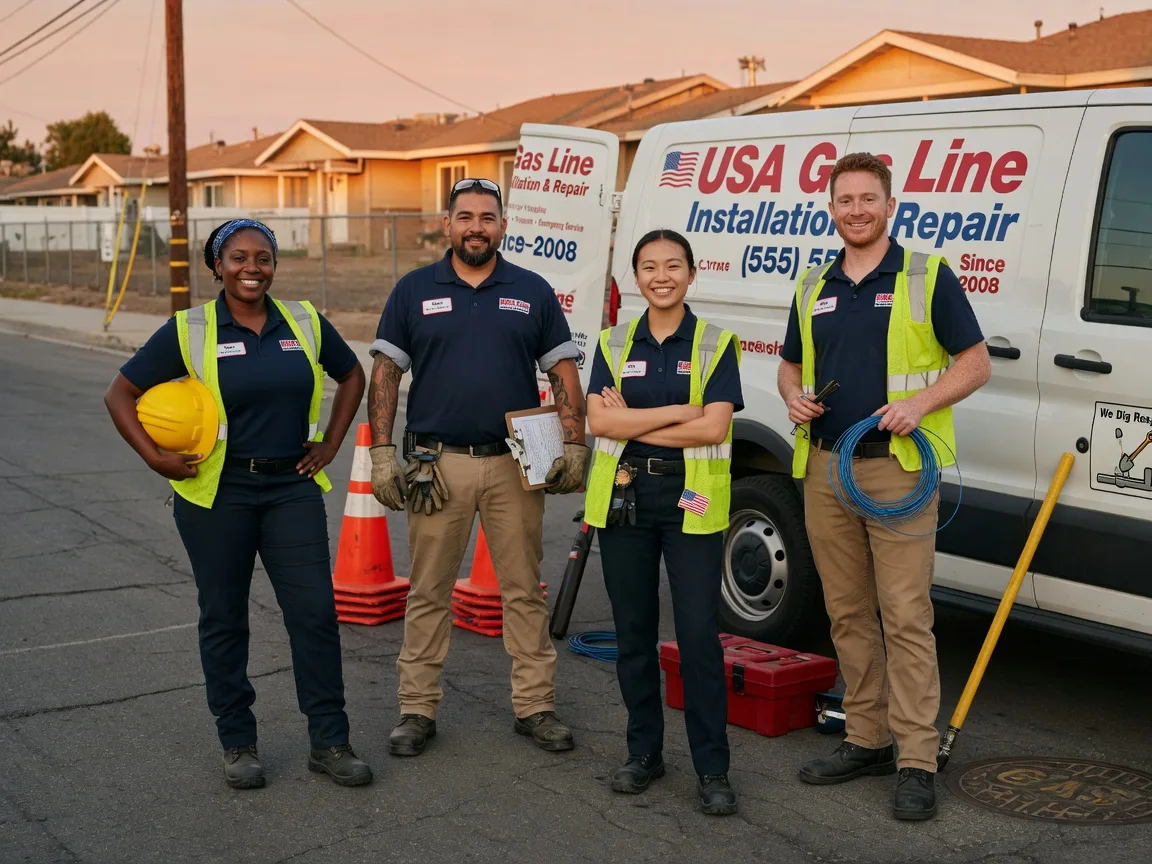Gas Line Installation company in Nice, CA